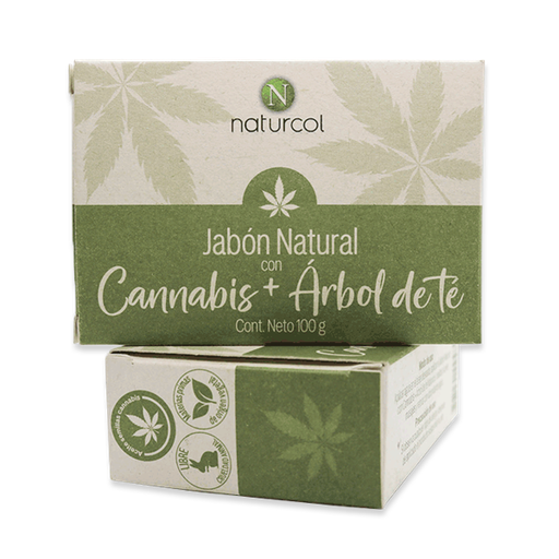 [NJCAN] JABON DE CANNABIS + ARBOL DE TÉ